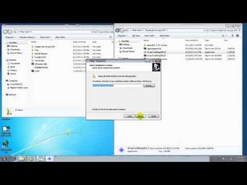Hướng dẫn cài đặt phần mềm Gmaptools (đưa tập tin img vào Mapsource)