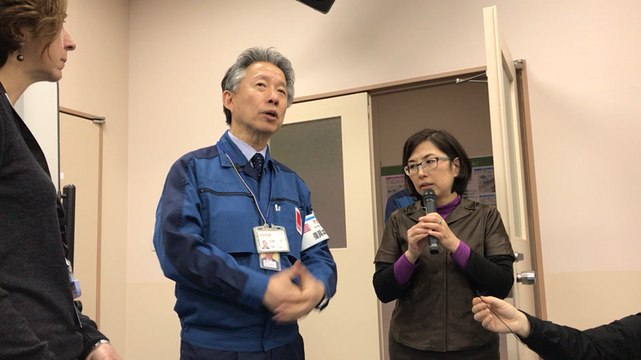 Des Normands visitent la centrale de Fukushima