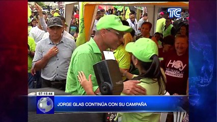 Campaña de Glas en Guayaquil