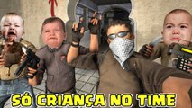 Counter-Strike GO - Voltando ao competitivo, e só tem criança no time (Português PT-BR)