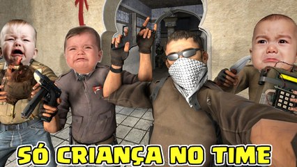 Counter-Strike GO - Voltando ao competitivo, e só tem criança no time (Português PT-BR)