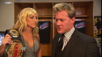 Chris Jericho talks to Michelle McCool