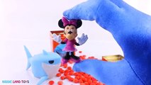 Finding Dory Play-Doh Dippin Dots DIY Cubeez Learn Colors Jelly Beans M&Ms Toy Surprise
