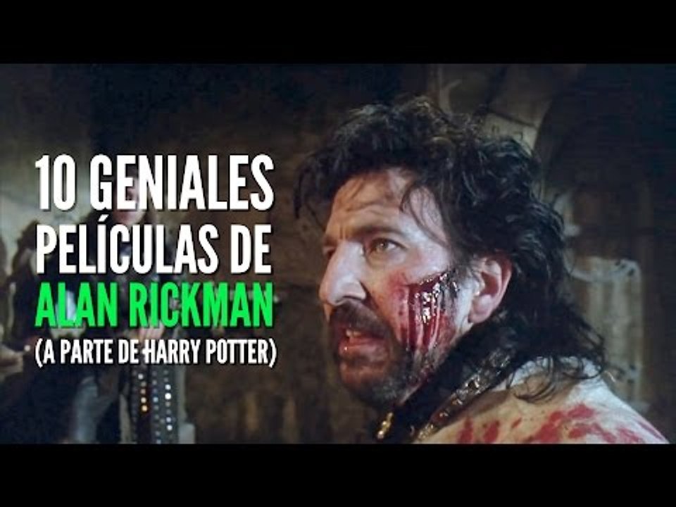10 Geniales películas de Alan Rickman (aparte de Harry Potter)