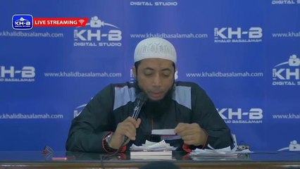 Memakai bahasa daerah ketika menyembelih hewan - Ustadz Khalid Basalamah