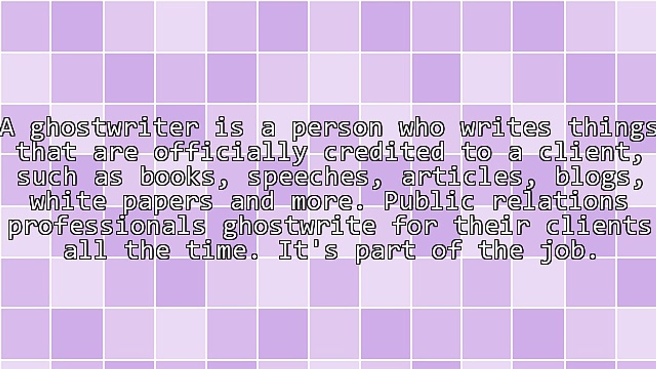 The Truth of Hiring an eBook Ghostwriter
