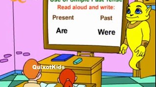Use of SIMPLE PAST TENSE - Learn English Grammar _ Fun Kids Learning Video