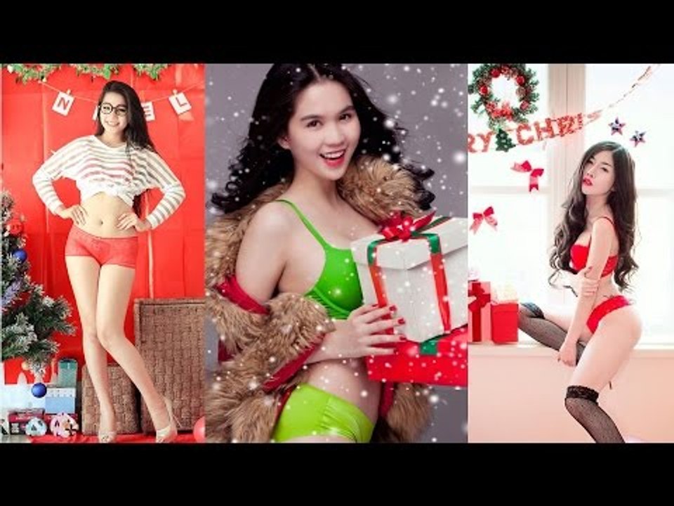 Liên Khúc Jingle Bell - Last Christmas | Nhạc Sàn Cực Mạnh - Gái Xinh Chào Đón Giáng Sinh 2017