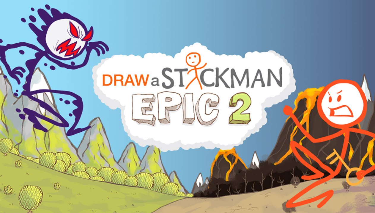 Draw a Stickman  Epic 2 - Amazing Adventure Begins By Guide AZ Dibujar un stickman Eğlenceli çizim oyunu