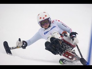 Momoka Muraoka (1st run) | Women's slalom sitting| Alpine skiing | Sochi 2014 Paralympics