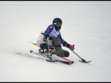 Anna Turney  (1st run) | Women's slalom sitting| Alpine skiing | Sochi 2014 Paralympics