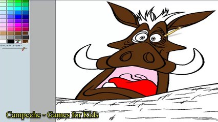 Lion King Online Coloring Pages