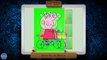 Peppa Pig on Bicycle Coloring 10x Speed Learn to draw and paint Peppa Pig on her bike. She