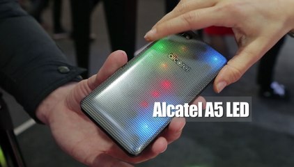 Vu au MWC 2017 - L'Alcatel A5 LED