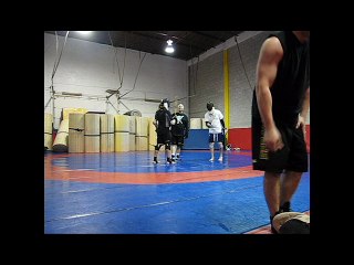 Andre vs Randall -  Single Stick - Beat the Crap Out of Cancer II - October 15 - 2011