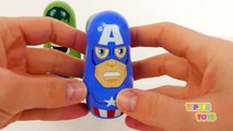 The Avengers Stacking Cups Surprise Toys Minecraft and Marvel Nesting Dolls