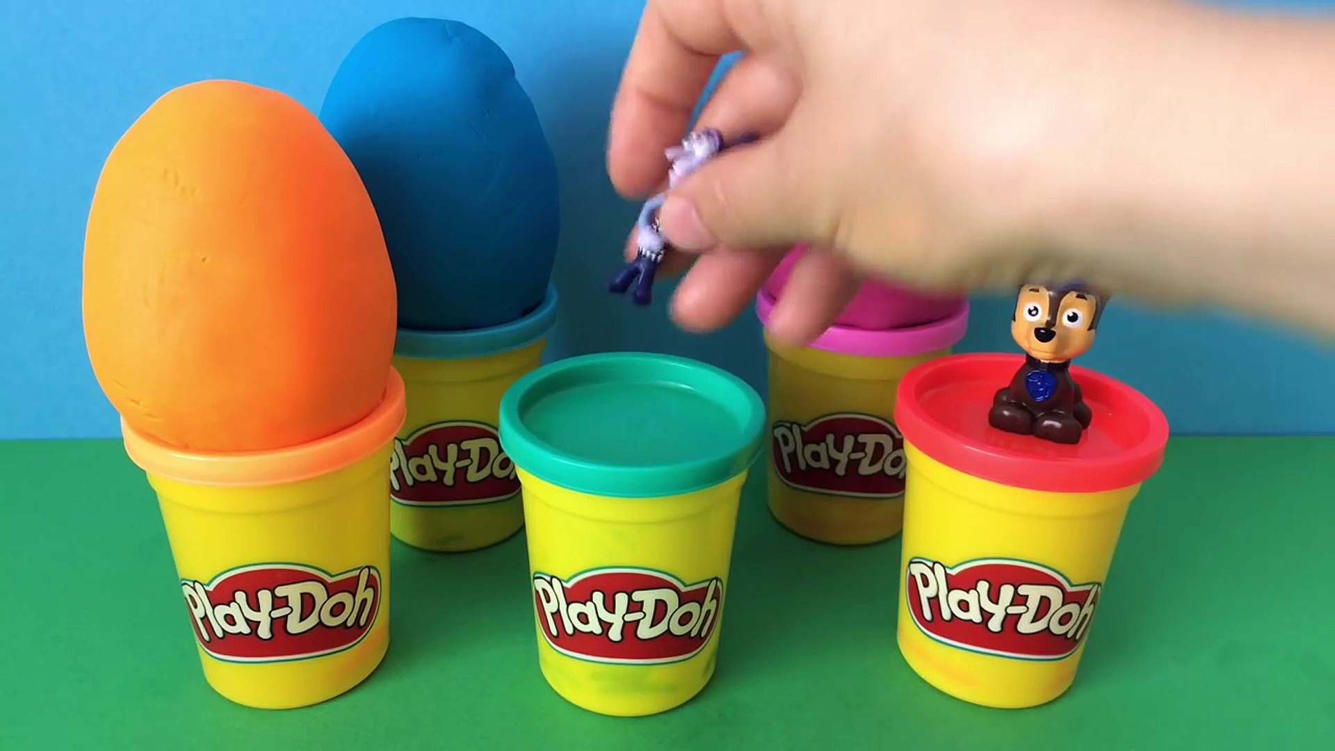 play doh surprise eggs shopkins