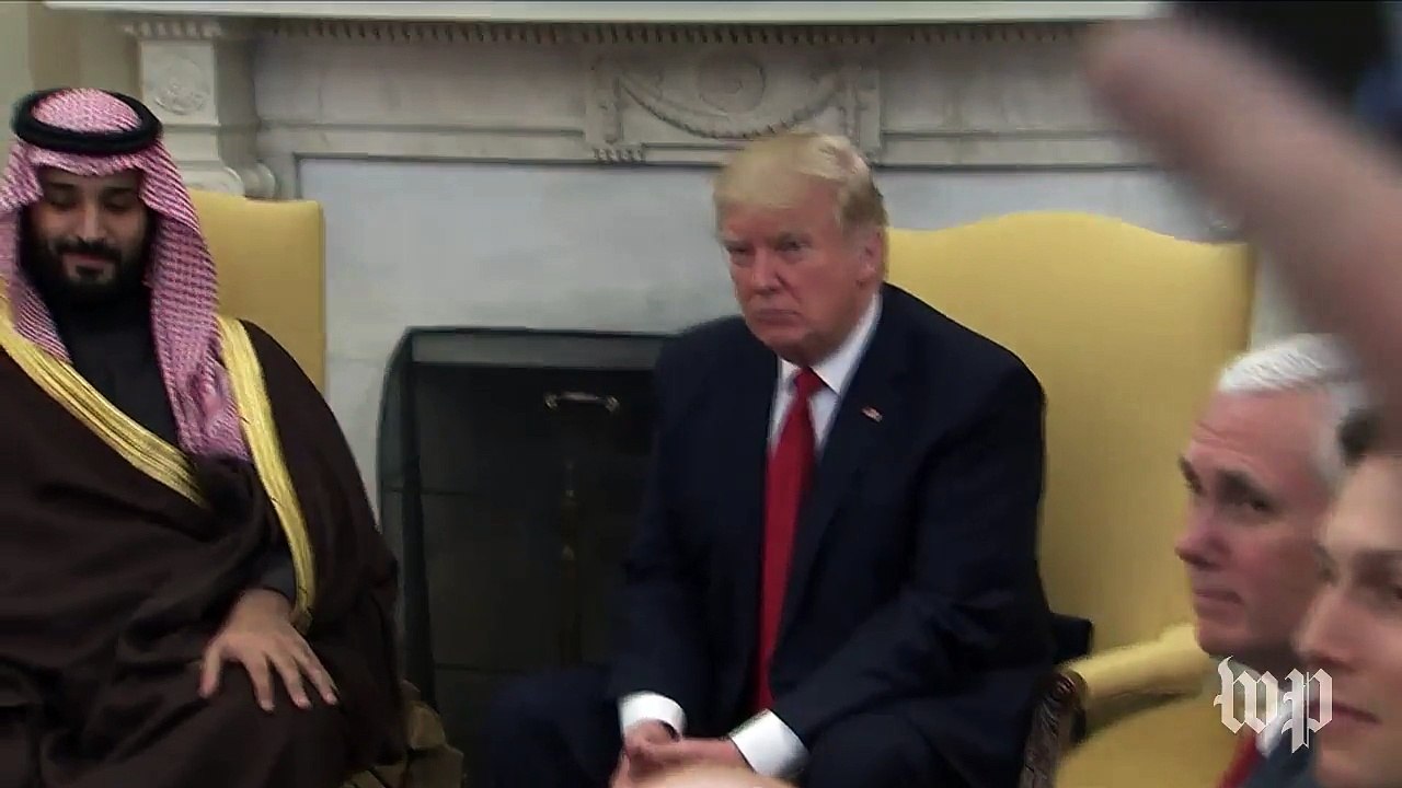 Trump meets with Saudi defense minister