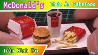 Làm mô hình thức ăn McDonald's | Thức Ăn Giả Fake Food