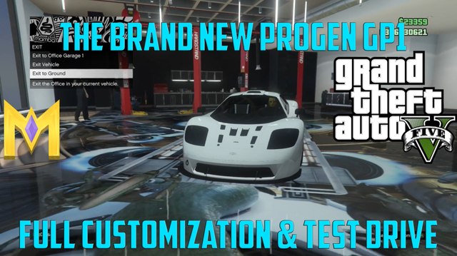 GTA 5 Online DLC - NEW Progen GP1 Spending Spree & Customization - Progen GP1 Super Car