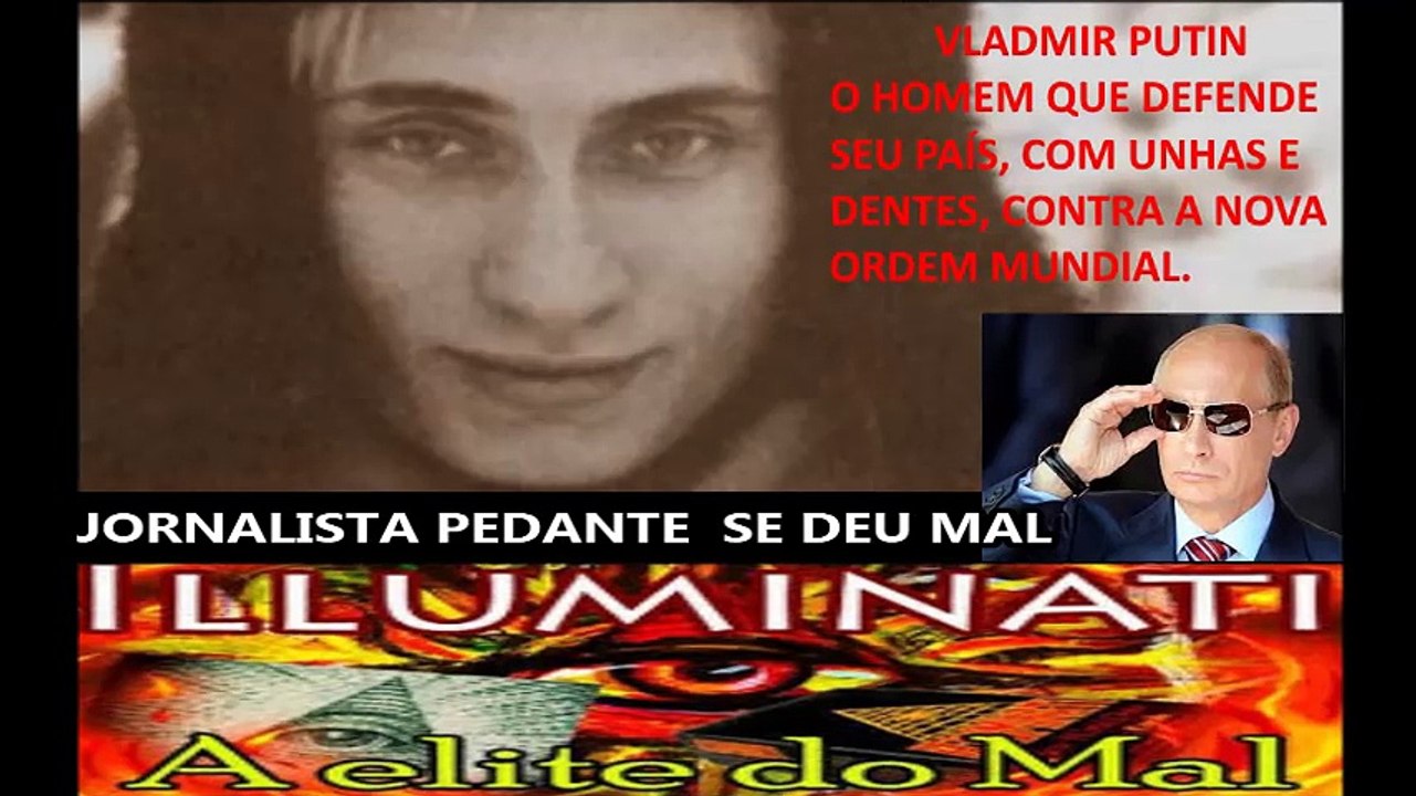 VLADIMIR PUTIN DAR STRIKE, EM JORNALISTA AMERICANO.