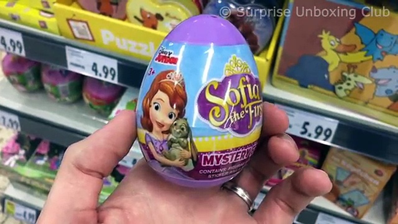 Sofia the First Disney Surprise Egg Review