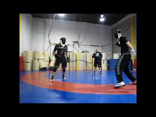 Andre vs some Dude - Single Stick - Beat the Crap Out of Cancer II - October 15 - 2011