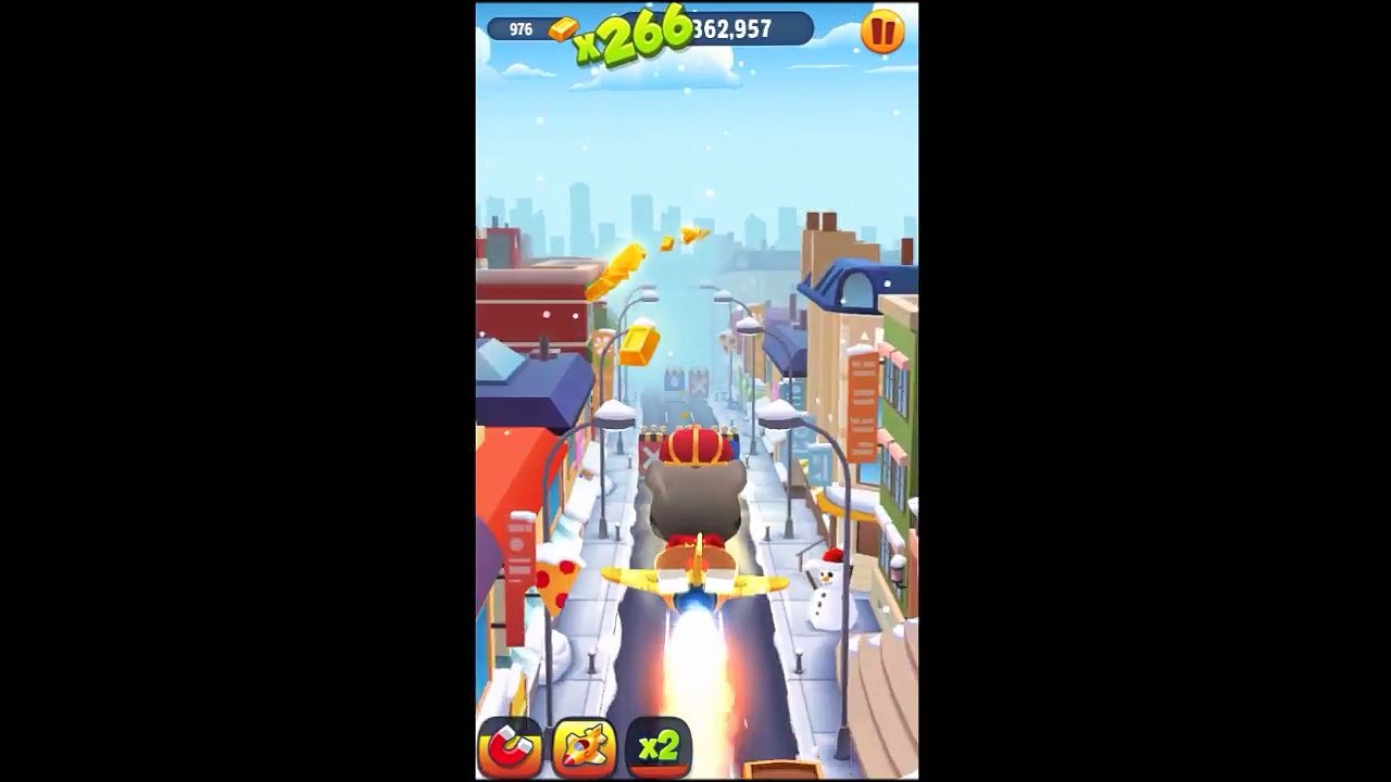 Talking Tom Gold Run Video Trailer ● Talking Tom Gold Run King Tom Catch the Robber Gamepl