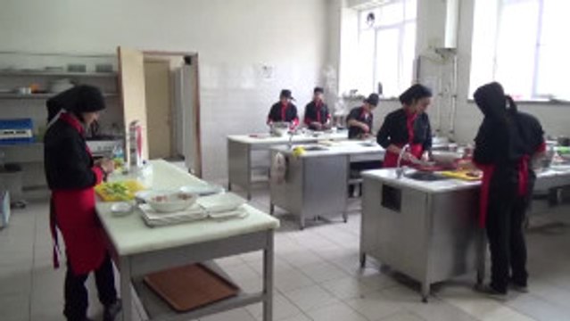 Meslek Lisesi Öğrencilerinin Yemek Yarışması