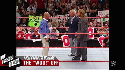 Kurt Angle s funniest moments - WWE Top 10