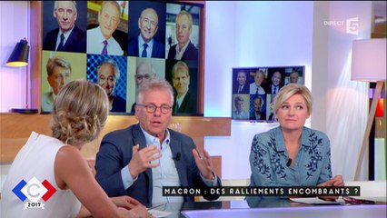 Macron : des ralliements encombrants ? - C à vous - 14/03/2017