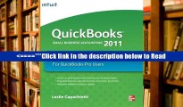 Read QuickBooks 2011: The Official Guide for QuickBooks Pro Users (QuickBooks: The Official Guide)