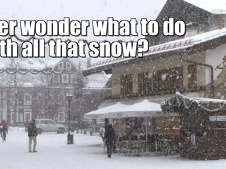 What to do in the snow?