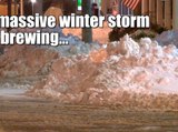 Massive winter storm Mid-December 2016