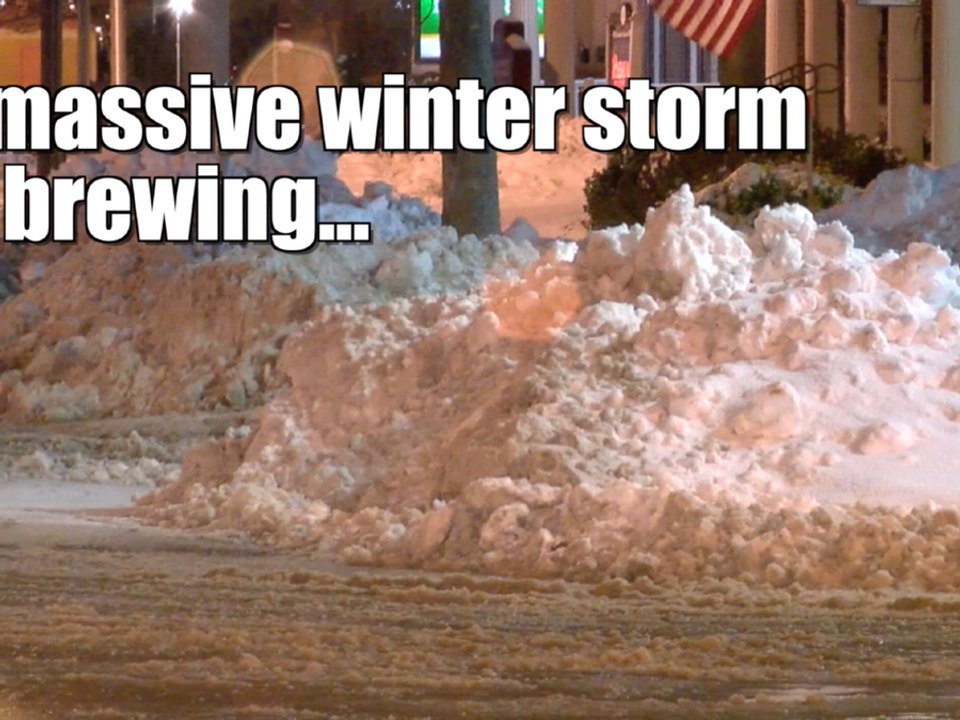 Massive winter storm Mid-December 2016