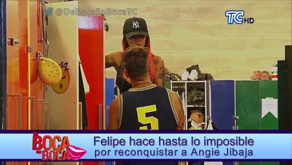Felipe hace méritos para enamorar a su ex, pero ella se resiste