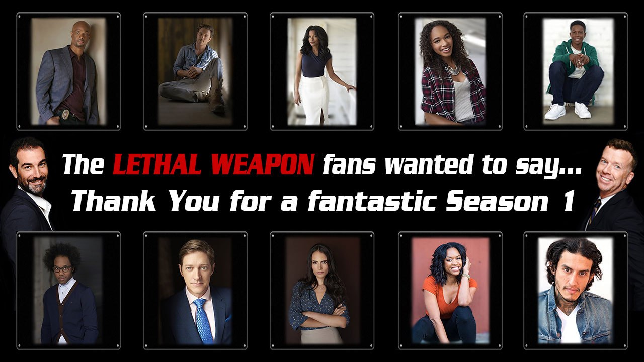 Lethal Weapon Thank You Video