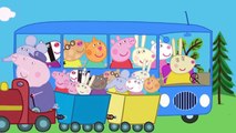 И автобус Ф.О. Ф.О. перейти перейти Дети питомник на Это Пеппа свинья рифмы тур Школа Песня в колеса