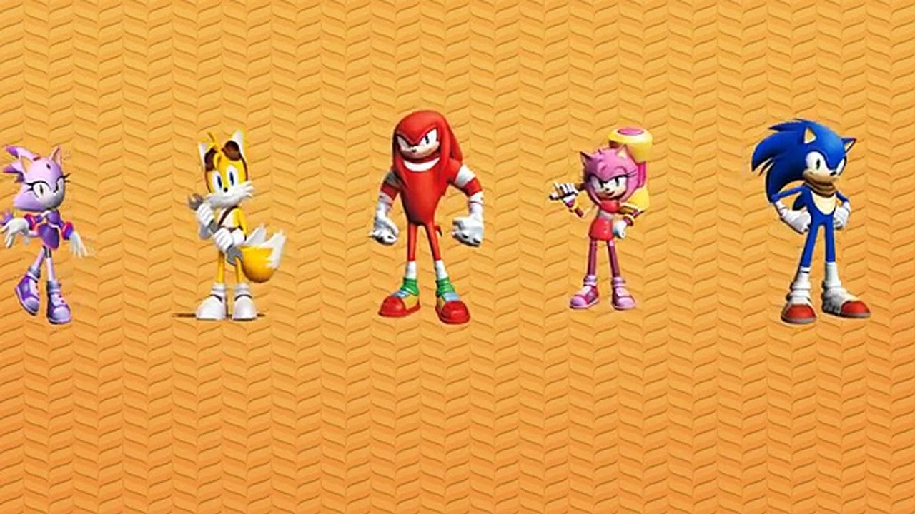 DADDY FINGER FAMILY SONG Sonic Nursery Rhymes for Children Babies and Toddlers