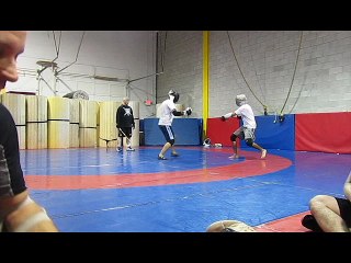 Maxime vs Joe Public - Single Stick - Beat the Crap Out of Cancer II - October 15 - 2011