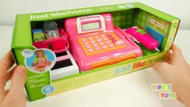 Just Like Home Electronic Toy Cash Register Playset by Toys R Us