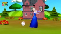 Frozen Elsa Mary Had A Little Lamb Nursery Rhyme With Lyrics | Cartoon Rhymes & Songs for