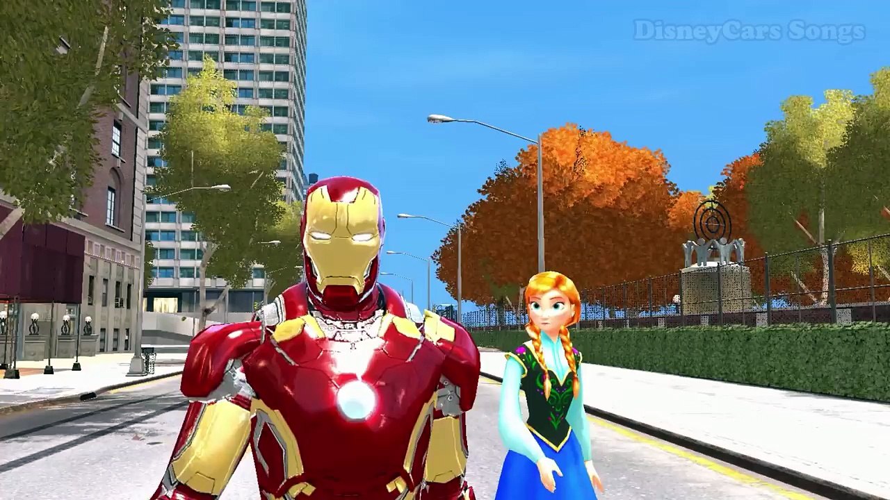 100 GREEN MCQUEEN CARS for The Avengers Iron Man SuperHero ! FUNNY