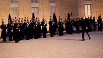 Azerbaycan Cumhurbaşkanı İlham Aliyev, Mevkidaşı Fransa Cumhurbaşkanı François Hollonde Bir Araya...