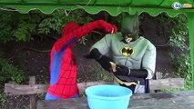 Superheroes in Real Life! Spiderman & Pink Girl & Frozen Elsa w/ Joker Make Fun Prank Comp