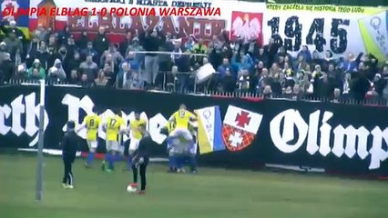 Olimpia Elblag 2:1 Polonia Warszawa (	Polish II Liga 11.March )