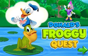 Donalds Froggy Quest Game - Mickey Mouse Clubhouse Full Episodes Games HD