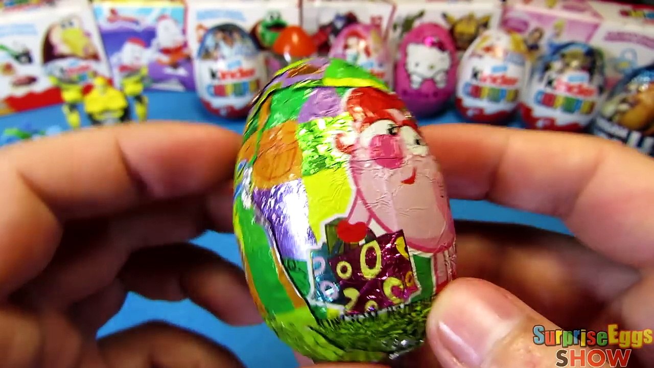 10 Jajko Niespodzianka Masza i Niedzwiedz 5 Kinder Niespodzianki Winx Club 1 Kinder Joy Ja