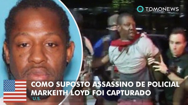 Como o suposto assassino de policial Markeith Loyd foi capturado.