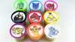 Learn Colors with Play Doh Cups Surprises Finding Dory Angry Birds PJ Masks Lion Guard & P